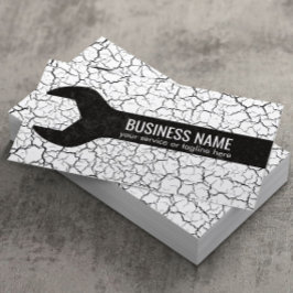 Tarjeta De Visita Grunge de la herramienta de reparación del manual 