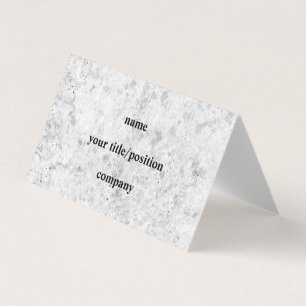 Tarjeta De Visita Grunge industrial de grises de concreto