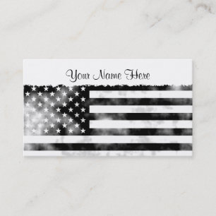 Tarjeta De Visita Grunge los E.E.U.U.