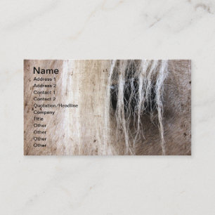 Tarjeta De Visita Grunge palomino