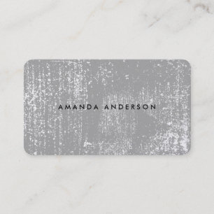 Tarjeta De Visita Grunge Textura
