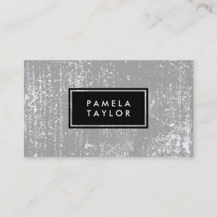 Tarjeta De Visita Grunge Textura