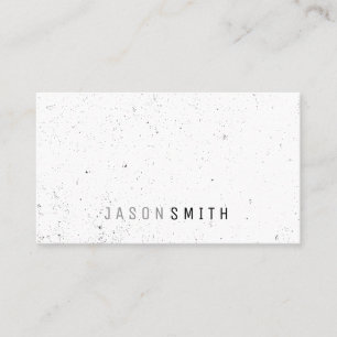 Tarjeta De Visita Grunge Vintage Speckter