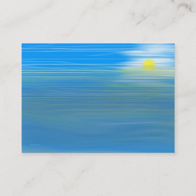 Tarjeta De Visita Grupo de mareas (Anverso)