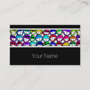 Tarjeta De Visita GRUPO Guay SMILING FACES + tu texto e ideas