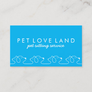 Tarjeta De Visita Guardería de Perros y Gatos