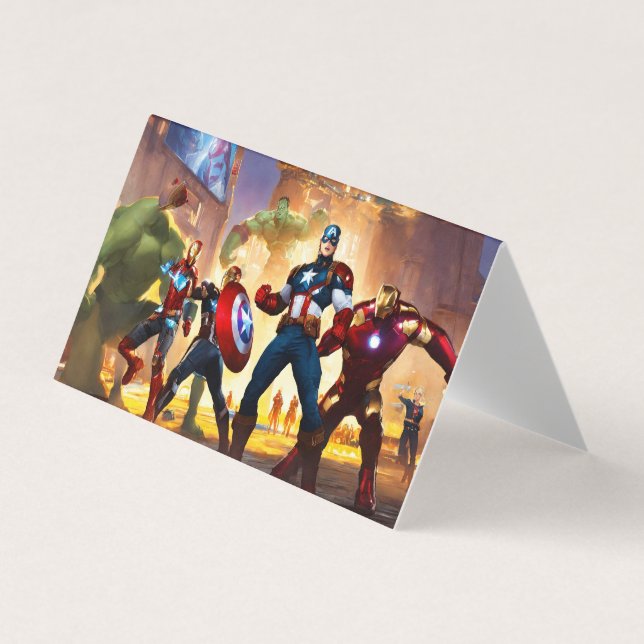 Tarjeta De Visita "Guardián de Galaxias: Sentinel de Starfire" (Anverso)