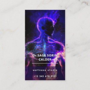 Tarjeta De Visita Guardián de la Luz   Figura de Energía