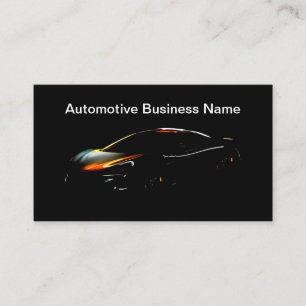 Tarjeta De Visita Guay Automotive Business Cards