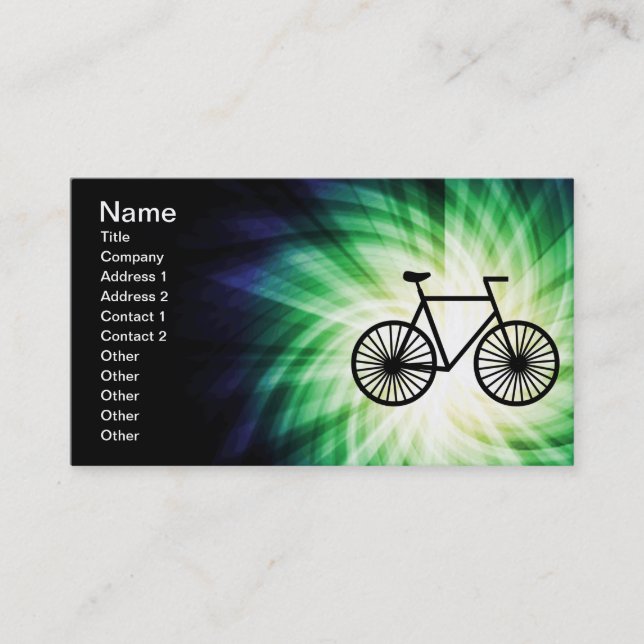Tarjeta De Visita Guay Bicycle (Anverso)
