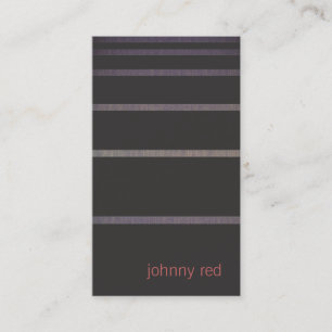 Tarjeta De Visita Guay Black Business Card