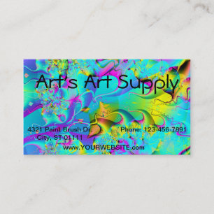 Tarjeta de visita Guay Fractal Art