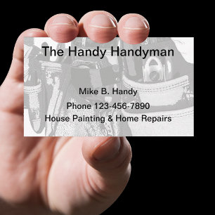 Tarjeta De Visita Guay Handyman Home Repairs