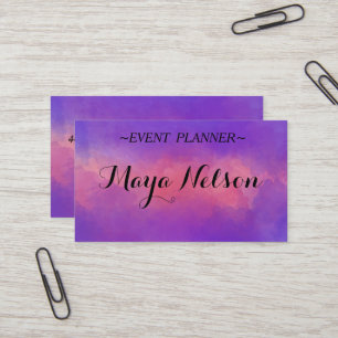  Tarjeta de visita Guay Pink de lujo