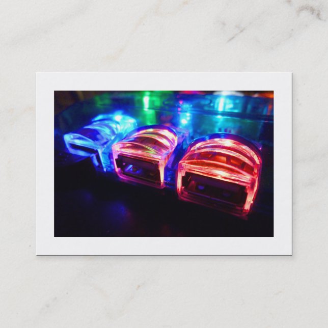 Tarjeta De Visita Guay USB Hub II (bordeado) (Anverso)