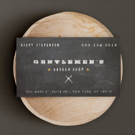 Tarjeta De Visita Guay Vintage Barber Shop Scisors
