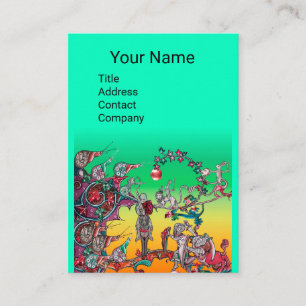 TARJETA DE VISITA GUERRA BESTIARIA MEDIEVAL, COLCHAS, FRANCOS GIGANT