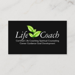 Tarjeta De Visita Guía de Asesoramiento Espiritual Coach de Vida Ver