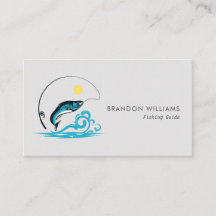 Guía de pesca minimalista Cartas de pesca