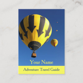 Tarjeta De Visita Guía de viajes de aventura