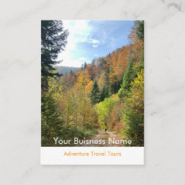 Tarjeta De Visita Guía de viajes de aventura