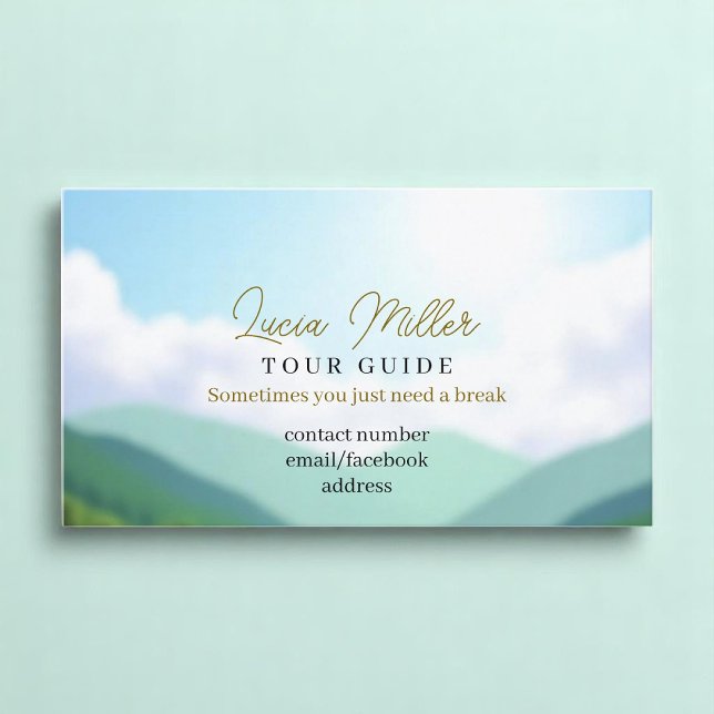 Tarjeta De Visita Guía de visitas guiadas (Subido por el creador)