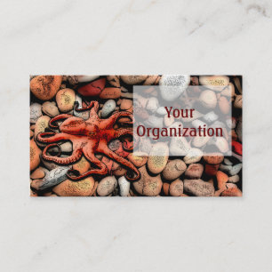 Tarjeta De Visita Guijarros del pulpo