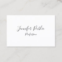 Guión manuscrito moderno personalizado elegante se