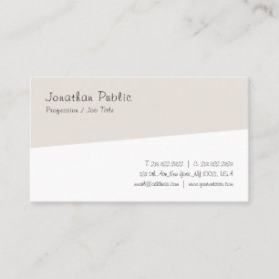 Tarjeta De Visita Guión manuscrito profesional Minimalista moderno