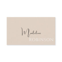 Guión Minimalista moderno de Boho Beige