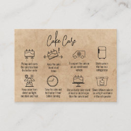 Tarjeta De Visita Guión moderno Gracias Por Las Instrucciones De Cui