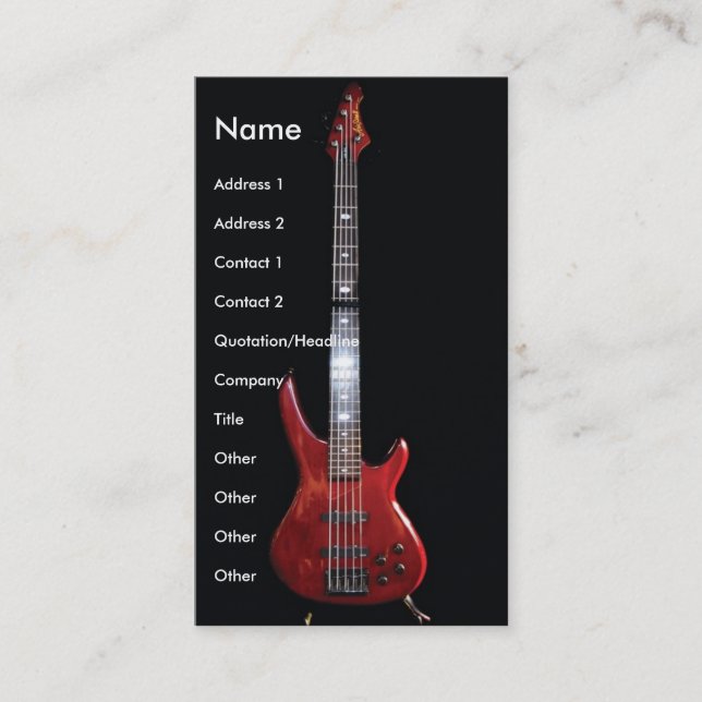 Tarjeta De Visita guitar3 (Anverso)