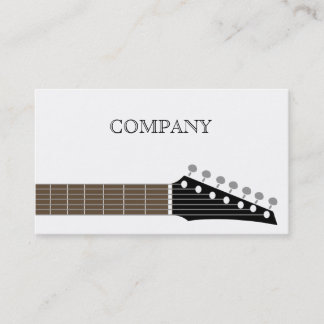 TARJETA DE VISITA GUITAR BUSINESS CARD