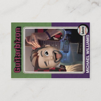 Tarjeta De Visita Guitarbizon Trading Card Series: 1 Card: 1 of 10