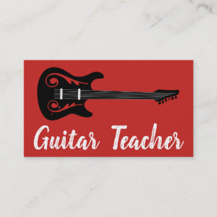 Tarjeta De Visita Guitarra de Beantown