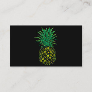 Tarjeta De Visita Guitarra Pineapple Música Lover Graciosos Regalos