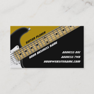 Tarjeta De Visita Guitarrista
