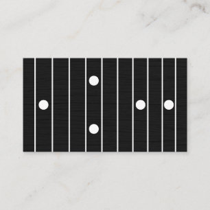 Tarjeta De Visita Guitarrista Clases de Guitarra Profesor de Música