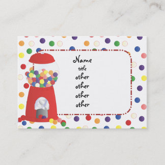 Tarjeta De Visita Gumball Fantasy