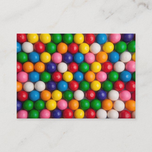 Tarjeta De Visita Gumballs (Anverso)