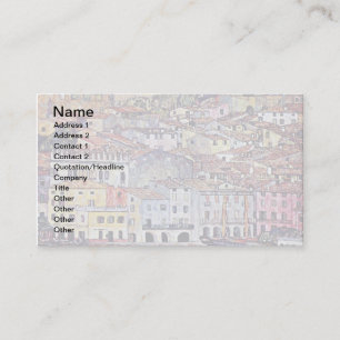 Tarjeta De Visita Gustav Klimt - Malcesine en el lago de Garda Itali