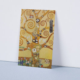 Tarjeta De Visita Gustav Klimt Tree of Life Art Nouveau