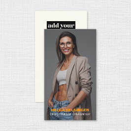 Tarjeta De Visita Gym Director Gerente entrenador personal