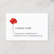 H yBee *Red Poppy* Papaver Rhoeas . 01. floral