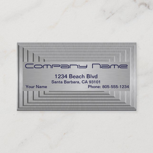 Tarjeta De Visita Habitación ejecutiva (Anverso)