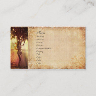 Tarjeta De Visita Hada del árbol