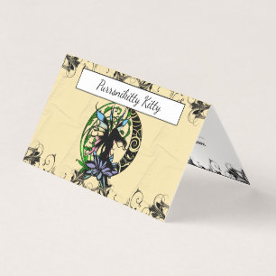 Tarjeta De Visita Hada Sombra de Loto