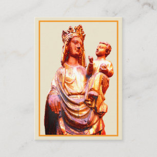 Tarjeta De Visita Hail Mary prayer