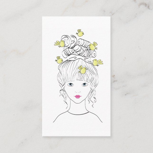 Tarjeta De Visita Hair (Anverso)