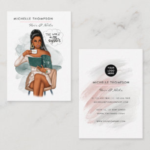 Tarjeta de visita Hair and Nails